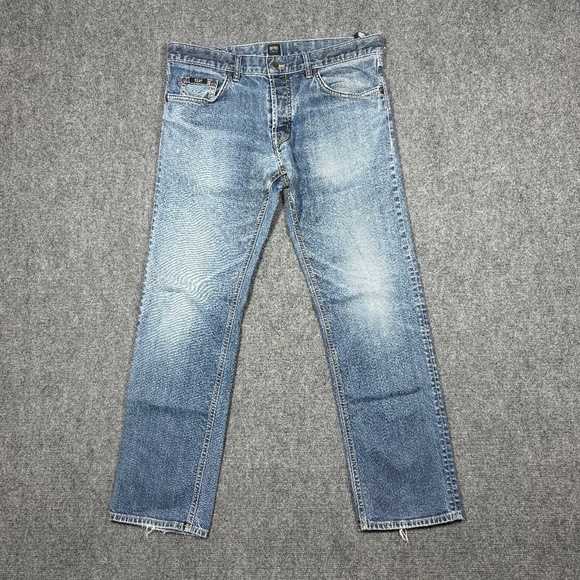 Hugo Boss Scout 1 Regular Fit Jeans Mens Size 36x30 Blue 0244 - Picture 1 of 12